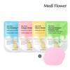Mediflower 규조토 일회용 모델링팩 버라이어티팩 4종+해면2개 Diatomaceous Earth Disposable Modeling Pack Variety Pack 4 Types + 2 Sponges