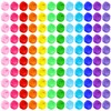 Mindsoft 120 Pcs Dance Scarves Bulk 12 Colors Square Juggling