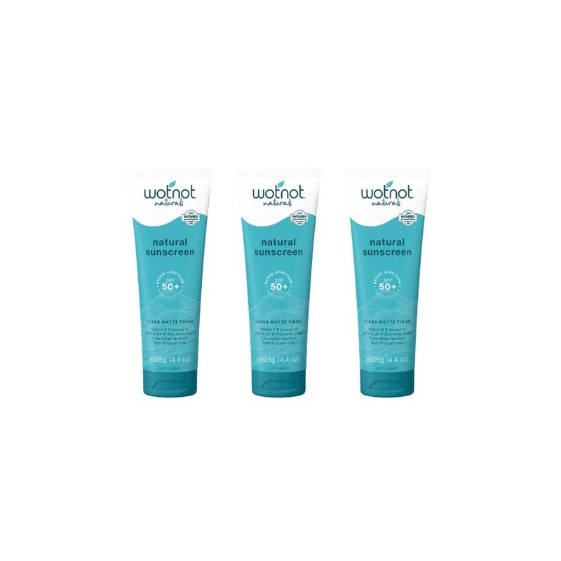 WOTNOT Natural Sunscreen SPF 50+ 125g