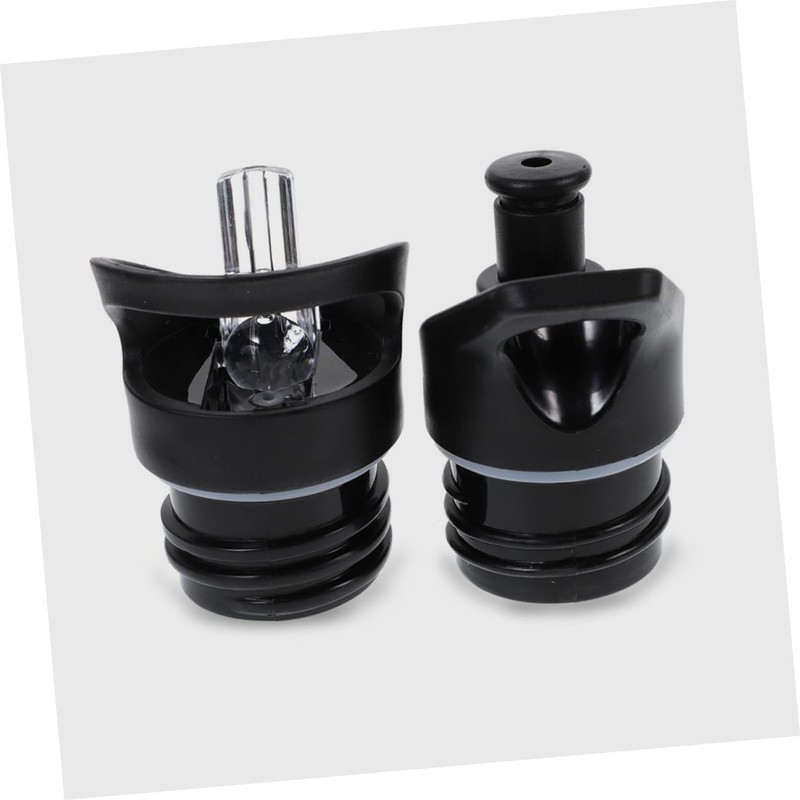 BESPORTBLE 4Sets Portable Straw Lid for Wide Mouth Water Flasks