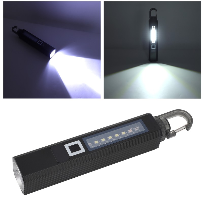 LED Flashlight High Luminous Flux Super Bright Multi Modes USB