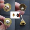 Set of 15, 0.1 inch (3 mm) Shaft Router Brush,