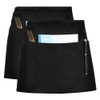 Yoosso Pack of 2 Waiter's Aprons, 50 x 32.5 cm