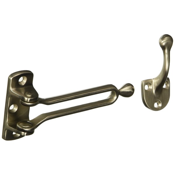 Baldwin 0250150 Security Door Guard, Satin Nickel