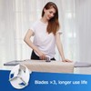 BEAUTURAL Portable Fabric Shaver and Lint Remover with 2-Speeds, Adjustable
