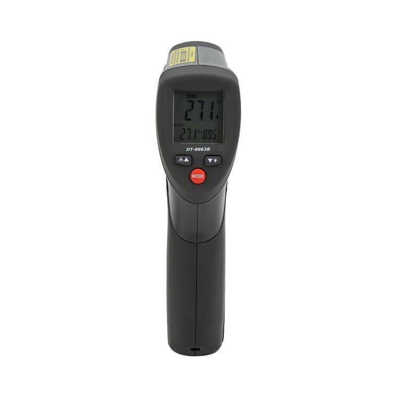 DT‑8863B Dual Lasers Infrared Thermometer Handheld Industrial Electronic Temperature Tester