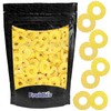 Fruidles Pineapple Gummi Rings Candy, Delicious Fruit Flavors Gummies (1 Pound)