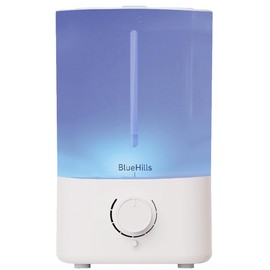 BlueHills Premium 5000 ML XL Essential Oil Diffuser Humidifier Large Room Huge Coverage Area 5 Liter Big Capacity High Mist Output 100 Hours Long Run Time Aroma Diffuser White G501