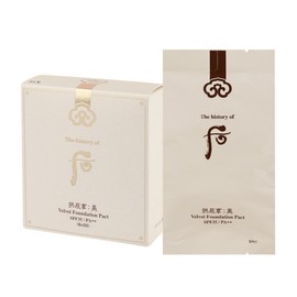The Whoo Gongjinhyang Mi Velvet Foundation Pact No. 21 Refill / 더후 공진향 미 벨벳 파운데이션 팩트 21호 리필