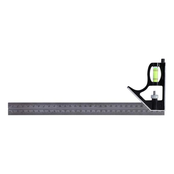 Woodworking Square Set, 300mm Ruler Measurement Kit Markings centimeters and