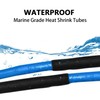 3:1 Heat Shrink Tubing Kit Dual-Wall Adhesive Lined, Waterproof Marine