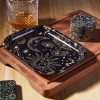 Magic Printing Rolling Tray Set with Grinder, Metal Rolling Tray