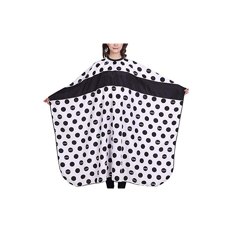 Dots Design Salon Hair Cutting Cape Hair Stylist Apron Shampoo