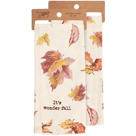 Primitives by Kathy It's Wonder Fall Kitchen Towel