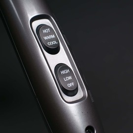 RUSK PRO Speed Titanium Hair Dryer, Ionic Generator Eliminates Frizz, Powerful AC Motor with 6 Speed and Heat Settings for Fast Styling, Plus Diffuser and Concentrator for Unique Styles