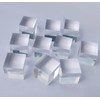 10 Pcs 3/4" x 3/4" x 3/4" Clear Acrylic Square