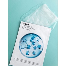 [5 sheets] W Lab Non-Slip Mask Cooling Hyaluronic Acid / [5매입] 더블유랩 논슬립 마스크 쿨링 히알루론산