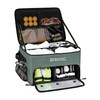 BAIXIXIG Golf Trunk Organizer, 2-Layer Storage with Shoe Pocket, Storage