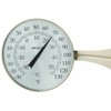 Conant T10SN Dial Thermometer, Large, Satin Nickel