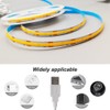 ZSLAIFU COB LED Strip Lights White 3.28ft, 5V Dimmable LED