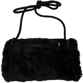 Adorable cream round muff “like grandma's time” by German Label "Ringelsuse" (Black)