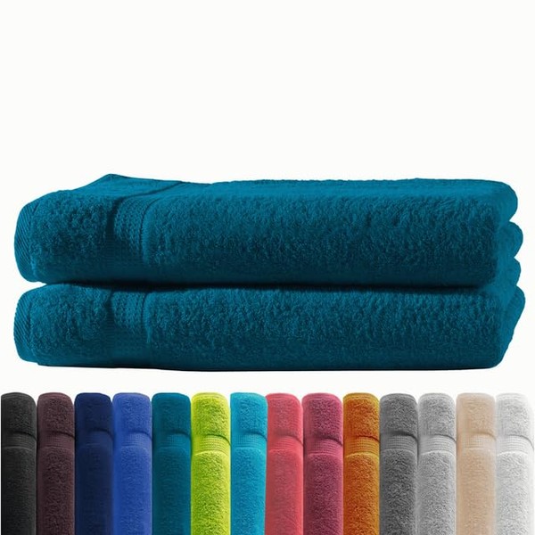 Zestri Terry Bath Towel Set of 2 | Bath Towel