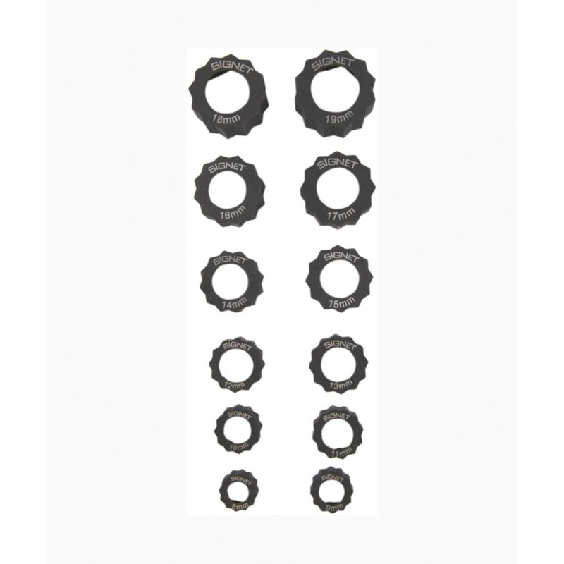 Signet 30531 12PC Bolt Remover Ring Set 30531