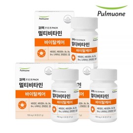 Pulmuone Multivitamin Vital Care 30 days worth 700mgX30 tabletsX3 / 풀무원 멀티비타민 바이탈케어30일분700mgX30정X3개