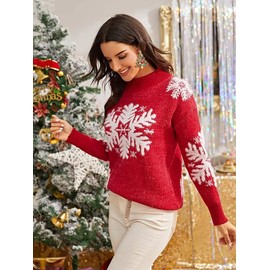 NVENF Christmas Earrings for Women Rhinestone Xmas Tree Earrings Beaded Holiday Ugly Sweater Drop Dangle Earrings Festive Earrings Christmas Party Gifts (Xmas Tree)