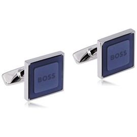 BOSS Men's Adri Cufflinks, Medium Blue420, One Size, Medium Blue420