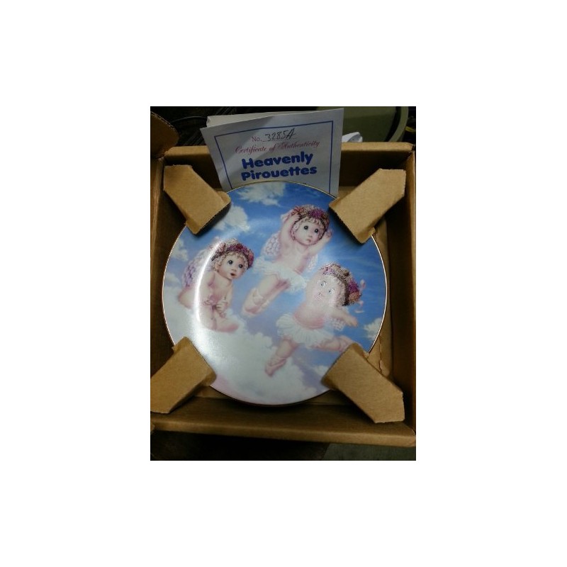 Hamilton House Collectible Dreamsicles Plate Heavenly Pirouettes