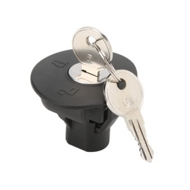 Headerbs Lockable Fuel Cap Lockable Fuel Filler Plug Fuel Cap with 2 Keys 8U5Z-9C268-B 8U5A-9C268-AC Replacement for Fuel Filler Cap for Edge 2011-2014