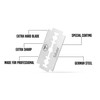 My-Blades® - Silver - 100 German Steel Razor Blades -