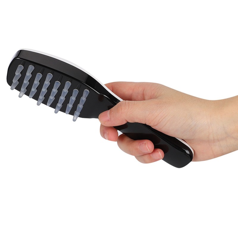 Electric Red Blue Light Hair Anti Loss Massage Vibration Therapy