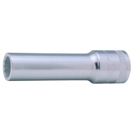Bahco 7805DM-24 Bi-Hex Deep Length Socket, Silver, 1/2-Inch, 24 mm