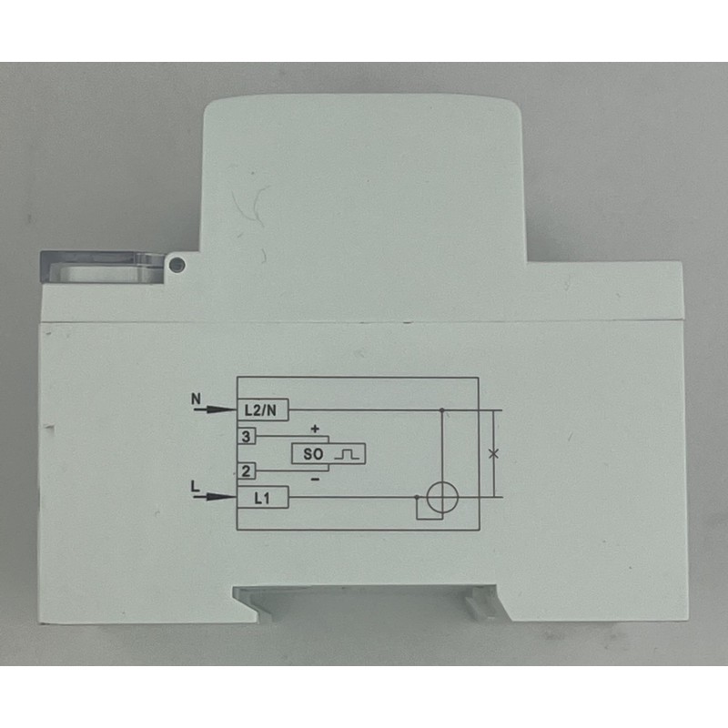 DAE DDM710 120V kWh Meter 100A 1P2W(1 hot wire, 1