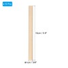 PATIKIL 3/8 x 6 Inch Dowel Rods Wood Sticks, 10