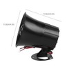 TOPINCN Horn Siren Alarm, 110dB DC 12V Wire Alarm Siren