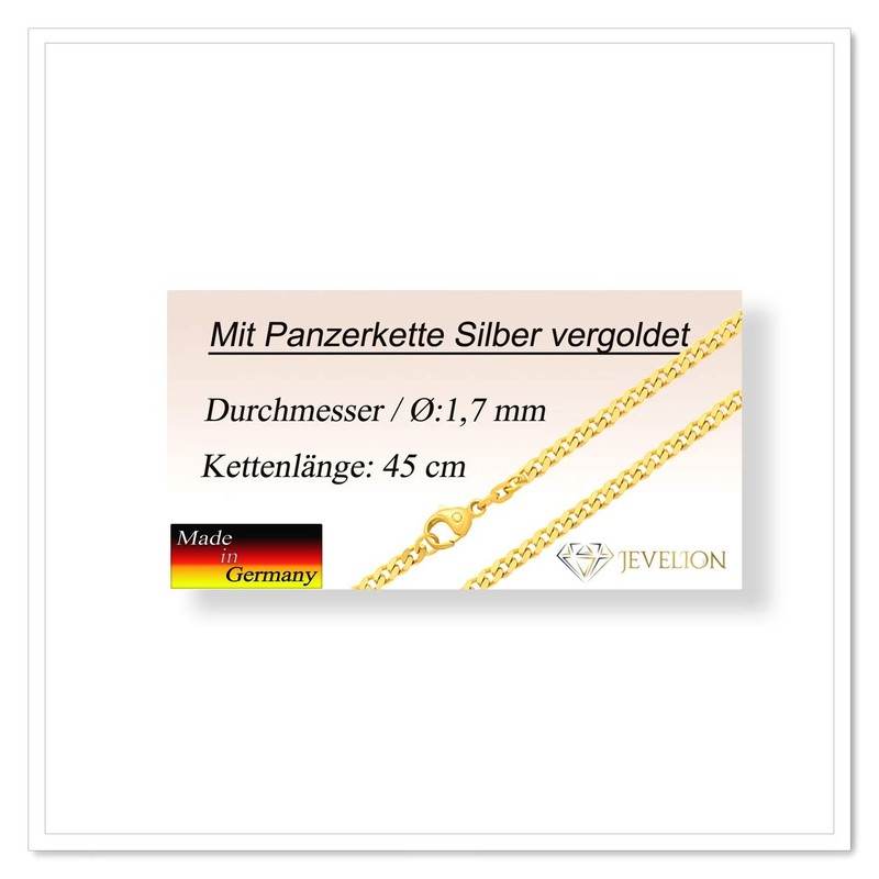 JEVELION Pendant Cross Elegant Gold Cross for Women, Men and