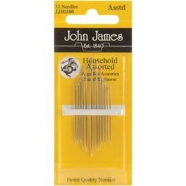 Household Hand Needles-Assorted 12/Pkg