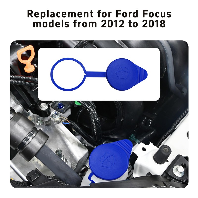 Runseaway 2PCS Windshield Washer Fluid Reservoir Tank Cap, Direct Replacement