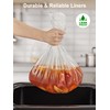 SMARTAKE Electric Roaster Liners, 2 Count Disposable Roaster Liners, Fits
