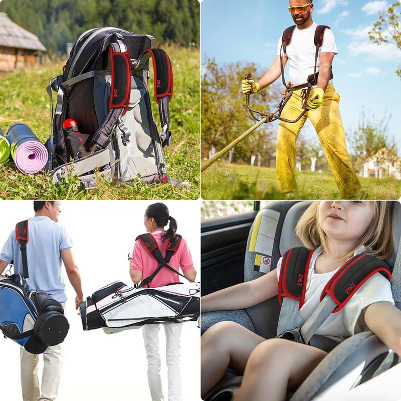 ZINZ 2-Pack Universal Shoulder Pad with Ultra thick Cushion for