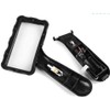 Lupa rectangular de mano, lupa de luz LED, lupa de