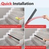 10Ft Stair Nosing Stair Edge Trim, Stair Nose, Non-Slip Self