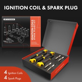 A-Premium Ignition Coil Pack and Iridium Spark Plugs