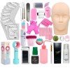 Kit Para Extensiones De Pestañas Profesional Práctica 1x1