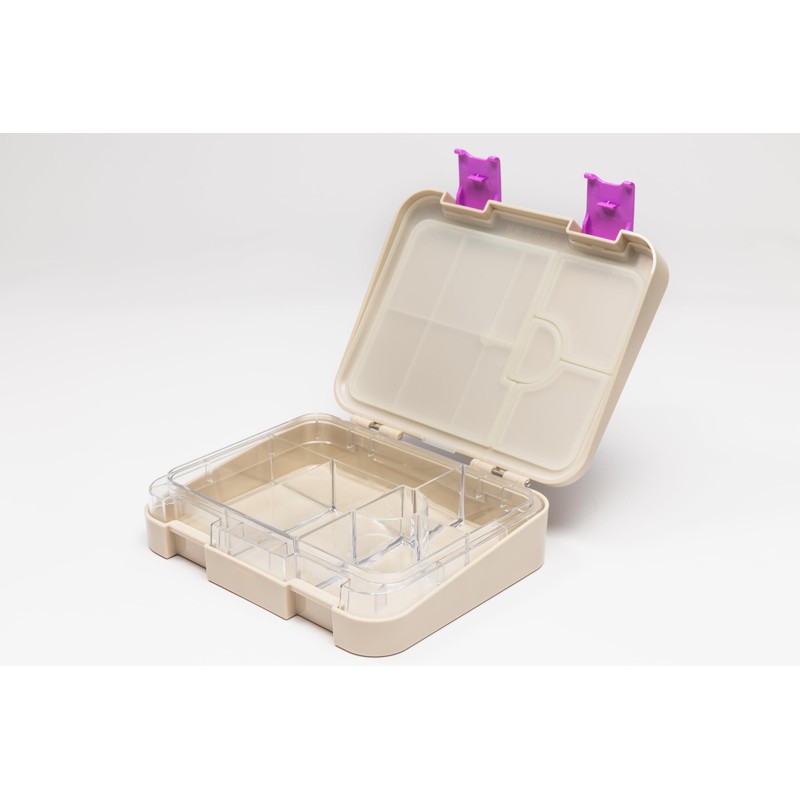 Kid-Friendly Easy Clean Bento Lunchbox by My Family - Leakproof,