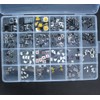 DollaTek 25 models 250pcs Tactile Push Button Switch Micro Switch