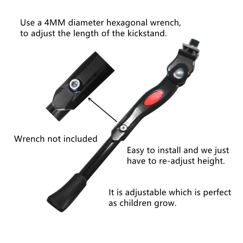 ETOPARS Bicycle Stand Aluminium Alloy Quick Height Adjustment for Mountain